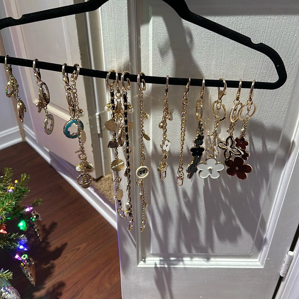 Unbranded bag charms and keychains